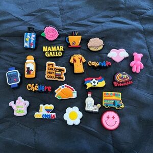 Crocs Jibbitz Charms (Regular + Colombia) ✨